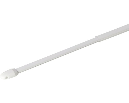 Vitragestange ausziehbar simple weiß 30-50 cm Ø 10 mm 2 Stk.