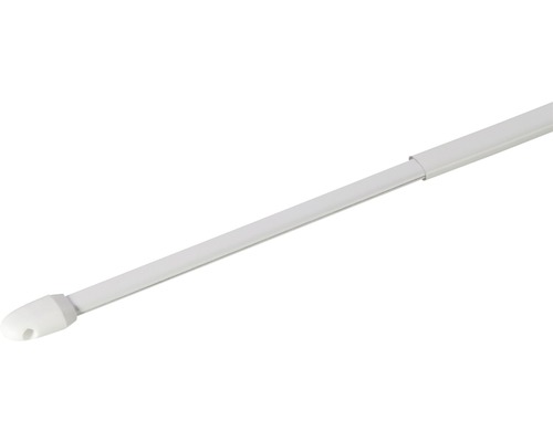 Vitragestange ausziehbar simple weiß 60-110 cm Ø 10 mm 2 Stk.