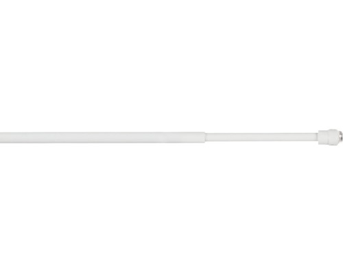 Klemmstange ausziehbar press weiß 40-60 cm Ø 10 mm Ausziehbare Duschvorhangstange