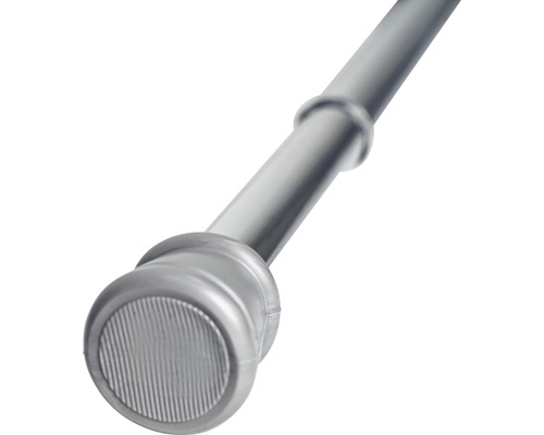 Spannstange ausziehbar chrom 80-130 cm Ø 23/26mm Ausziehbarer Duschvorhangstange aus Metall