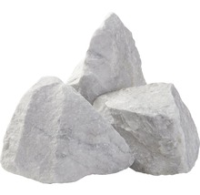 Drei dekorative Marmorsteine