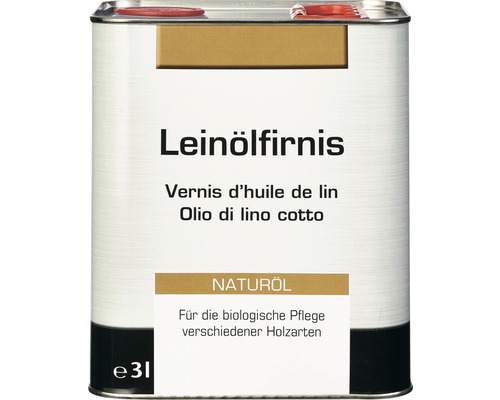 NEUTRAL Leinölfirnis farblos 3 l