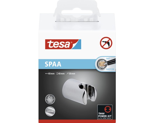 Tesa SPAA Duschkopfhalterung inklusive Befestigungssystem