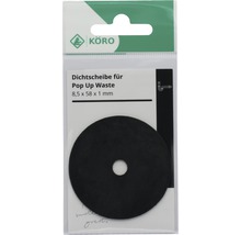 Dichtungsscheibe für Pop-up-Ablaufgarnitur, 8,5 x 58 x 1 mm