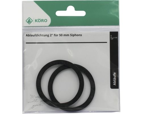 Ablaufdichtung 2 Zoll für 50 Millimeter Siphons im Set