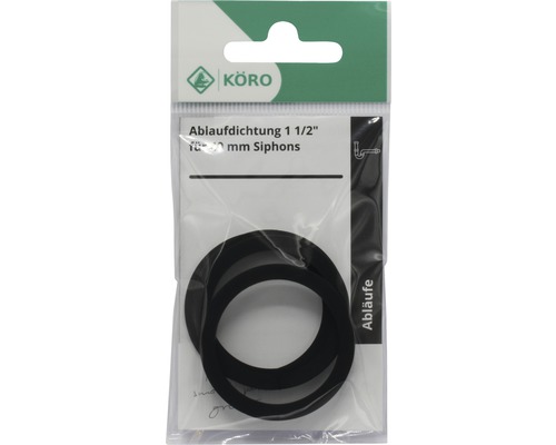 Ablaufdichtung 1 1/2 Zoll für 40 Millimeter Siphons in Verpackung
