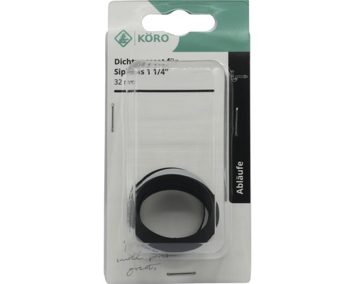 Körö Dichtungen für Siphons 1 1/4 Zoll, 32 Millimeter Packung