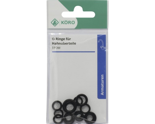 O-Ringe für Hahn-Oberteile, EPDM, in Verpackung