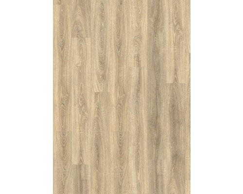 Nahaufnahme eines Laminatbodens in Holzoptik