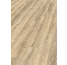 Bodenbelag aus hellem Laminat mit Holzoptik