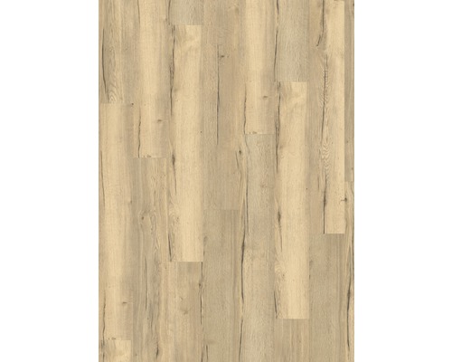 Verlegte Vinylbodenpaneele mit Holzdekor