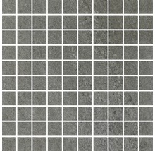 Keramikmosaik Chianti Ambra anthrazit 35 x 35 cm