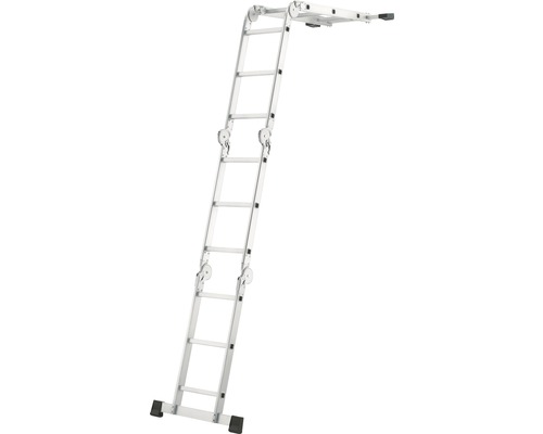 Mehrzweckleiter aus Aluminium mit Plattform