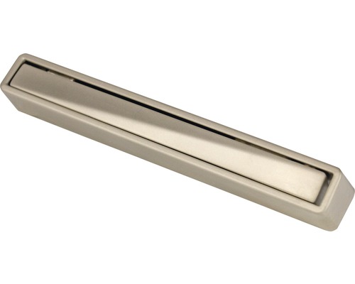 Garderobenhaken klappbar 1 Haken Metall Zamak nickel matt 120x16x15 bis 110 mm Duschrinne aus Edelstahl