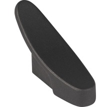 Einzelner Möbelknopf in länglicher Form