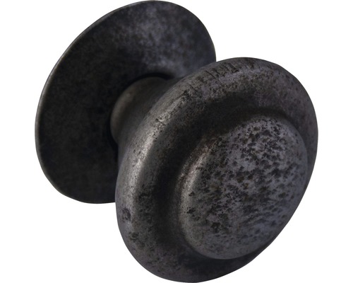 Möbelknopf Eisen schmiedeeisen antik ⌀xH 26x28 mm-0