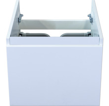 Waschtischunterschrank Sanox Frozen BxHxT 40 x 40 x 45 cm Frontfarbe weiß hochglanz
