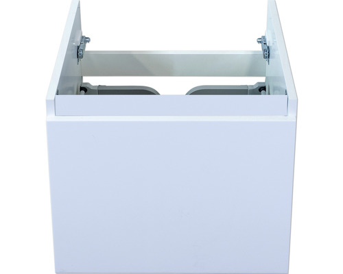 Waschtischunterschrank Sanox Frozen BxHxT 40 x 40 x 45 cm Frontfarbe weiß hochglanz