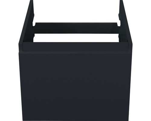 Waschtischunterschrank Sanox Frozen BxHxT 40 x 40 x 45 cm Frontfarbe schwarz matt