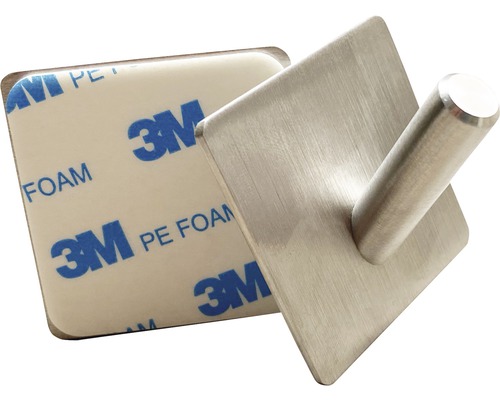 Selbstklebender Haken aus Metall