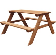 Kinder Picknicktisch Sunny Dave 4-Sitzer Holz braun-thumb-1