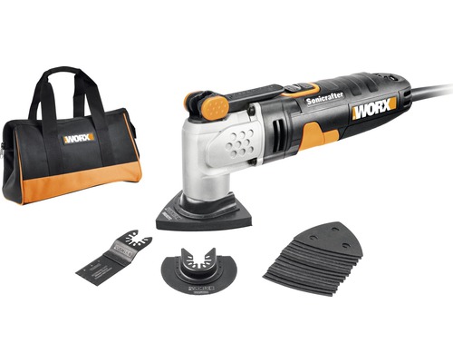 Multifunktionswerkzeug mit Zubehör und Werkzeugtasche