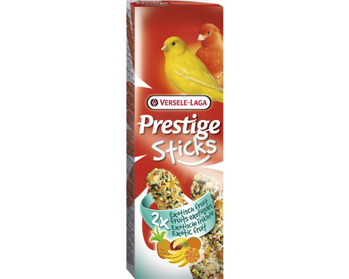 Vogelsnack VERSELE-LAGA Prestige Sticks mit Exotische Früchte 2 x 30 g für Kanarien