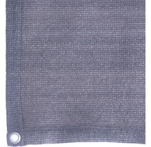 Graues Sonnenschutznetz mit Öse