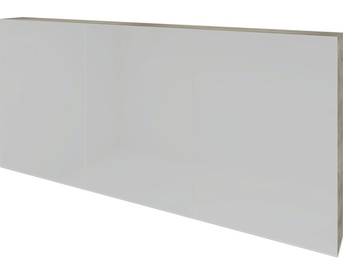Spiegelschrank Sanox 140 x 12 x 65 cm craft oak 3-türig doppelt verspiegelt Spiegelschrank Sanox 140 x 12 x 65 cm craft oak 3-türig doppelt verspiegelt