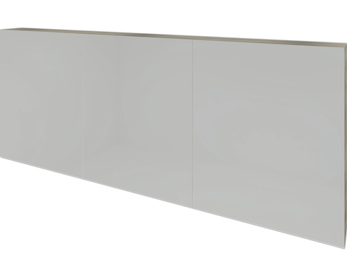 Spiegelschrank Sanox 160 x 12 x 65 cm craft oak 3-türig doppelt verspiegelt Wandschrank mit drei Türen