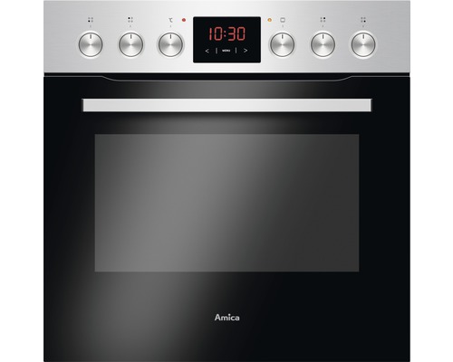 Amica EH 923 605 E Nutzvolumen 65 l Maße BxHxT 56 cm x 60 cm x 56 cm Amica Backofen mit digitaler Anzeige und Bedienknöpfen