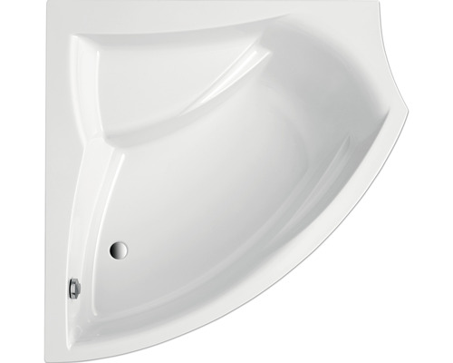 Eckbadewanne aus Sanitäracryl, Draufsicht