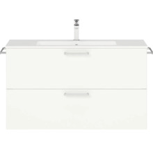 Waschtischunterschrank mit zwei Schubladen und Waschbecken