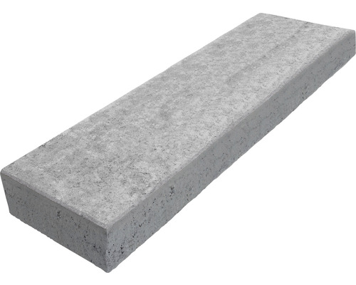 Beton Blockstufe betongrau 125 x 35 x 15 cm
