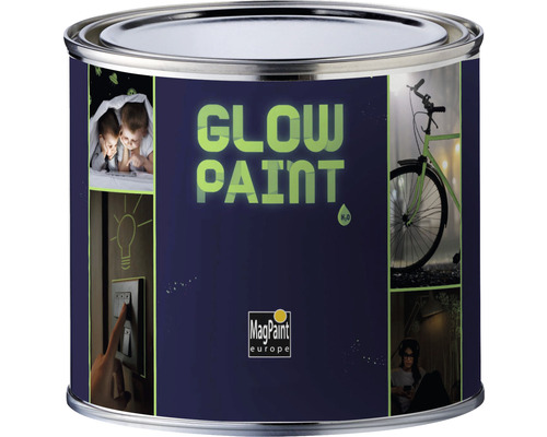 MagPaint Leuchtfarbe Glow Paint lichtgelb hell 250 ml Dose mit Glow Paint Leuchtfarbe