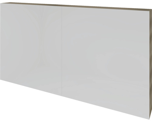 Spiegelschrank Sanox K-Line 120 x 13 x 70 cm nebraska oak 2-türig