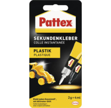 Pattex Plastix Flüssig Sekundenkleber 2 g + 4 ml Aktivatorstift-thumb-1
