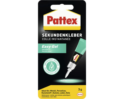 Pattex Sekundenkleber Easy Gel, 3 Gramm