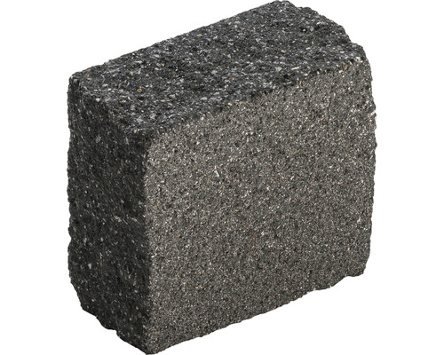 Mauerstein iBrixx Passion Maxi schwarz-granit 42 x 21 x 12,5 cm