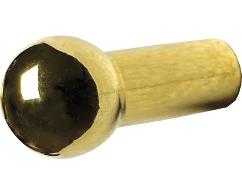 Messingfarbener Möbelknopf