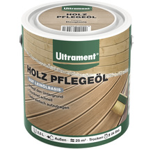 Ultrament Holzpflegeöl für Aussen, 2,5 Liter Dose