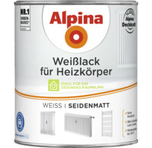 Alpina Heizkörperlack Weiss seidenmatt Dose