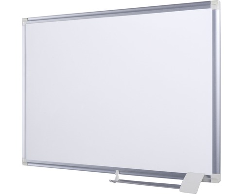 Whiteboard mit silberfarbenem Rahmen