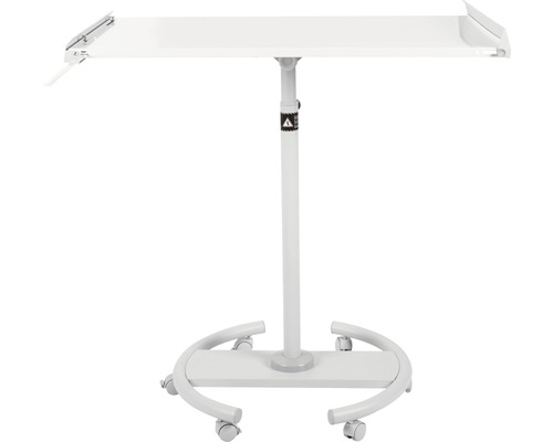 Rollbarer, höhenverstellbarer Behandlungstisch für medizinische Anwendungen