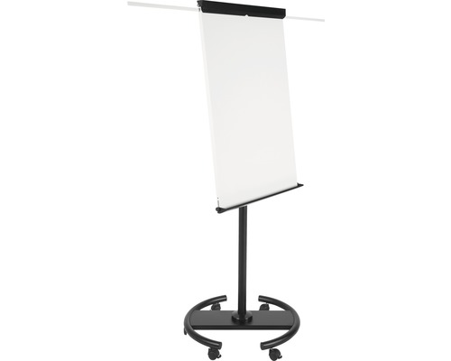 Flipchart mit Rollen für Präsentationen und Notizen