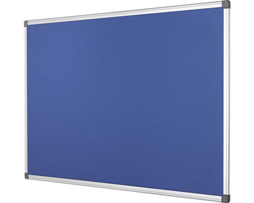 Pinnwand mit Stoffoberfläche und Aluminiumrahmen