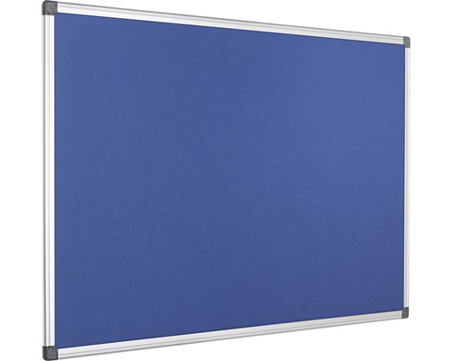Pinnwand mit Stoffoberfläche und Aluminiumrahmen