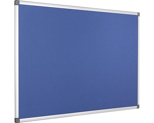 Pinnwand mit Stoffoberfläche und Rahmen