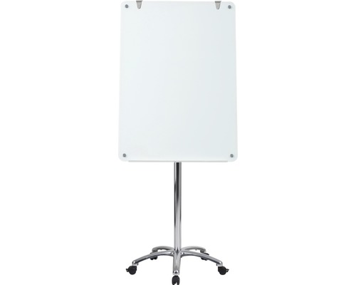 Mobile Glas Tafel mit Rollen