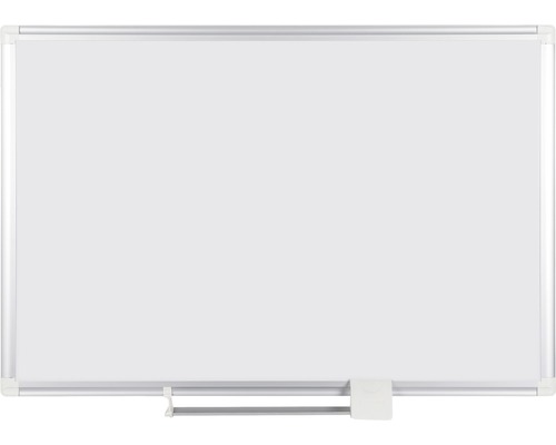 Whiteboard mit Alurahmen magnetisch lackiert verschiebbare Stiftablage 120x90 cm